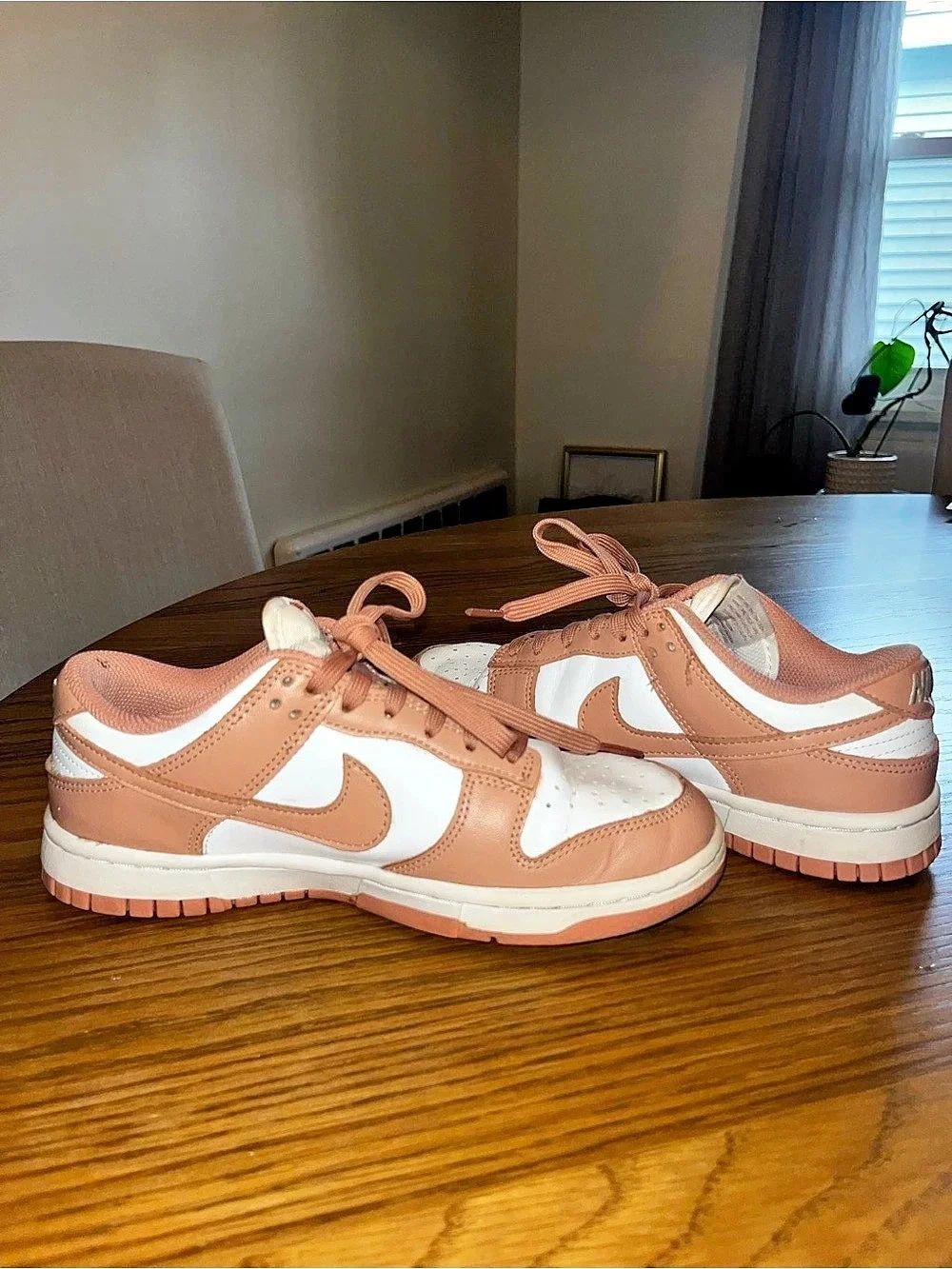 Nike Dunk Low Women's Pink & White Sneakers